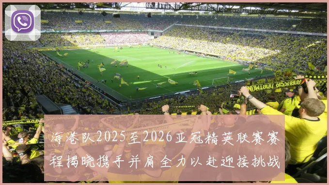 海港队2025至2026亚冠精英联赛赛程揭晓携手并肩全力以赴迎接挑战